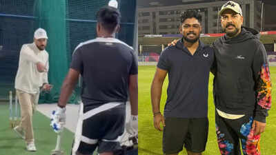 Is Yuvraj Singh grooming Sanju Samson for the T20 World Cup? Viral video sparks buzz – WATCH | Cricket News