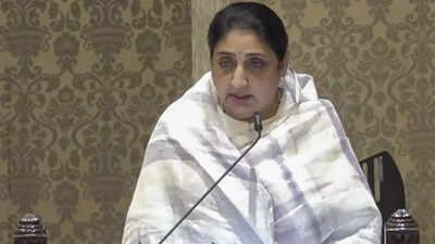 ‘Mi, Sunetra Ajit Pawar, pratigya karte ki … ‘: ‘Clock’ ticks on in a changed NCP | India News