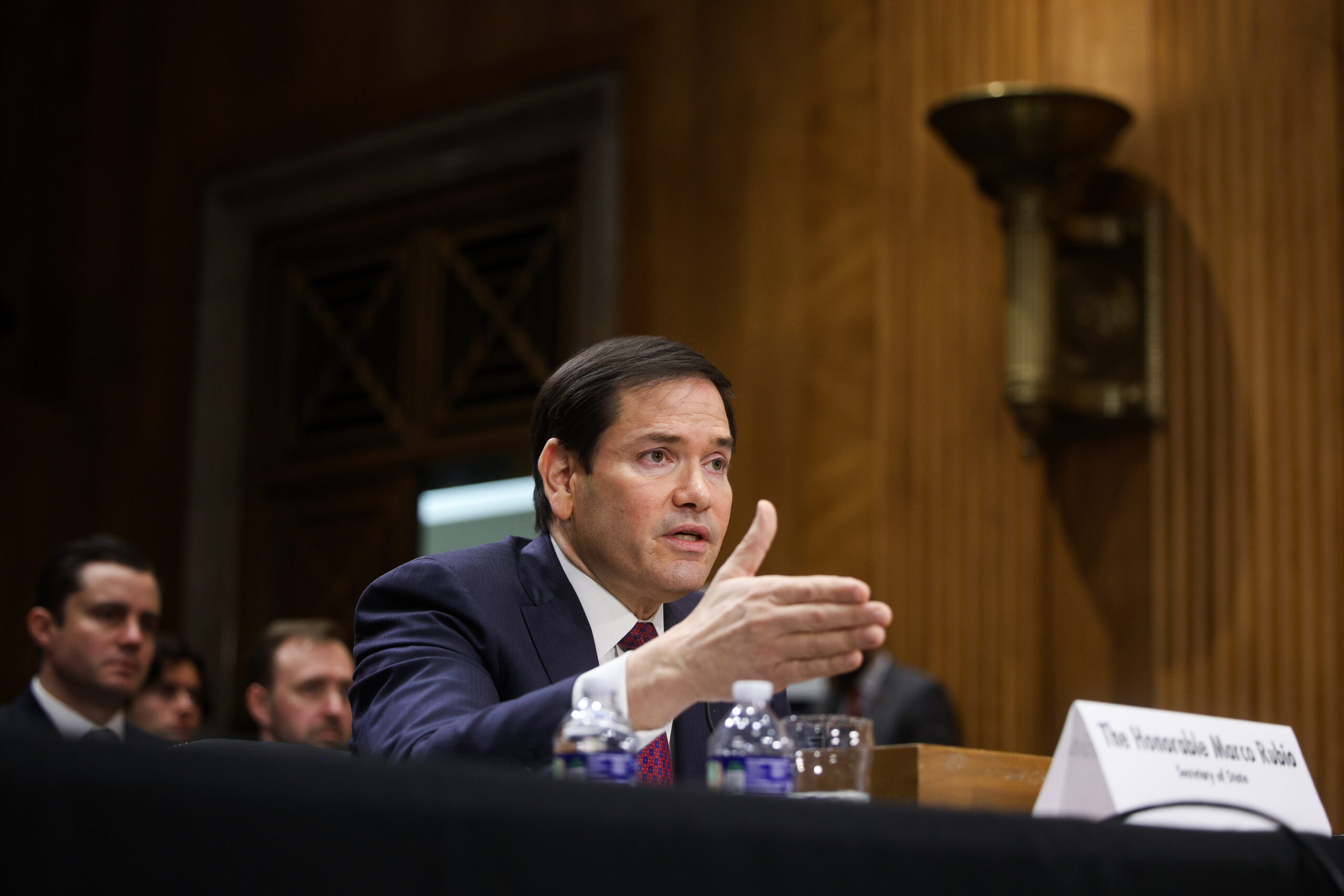 Rubio digs in on cooperation with Venezuela’s Rodríguez, lack of immediate elections