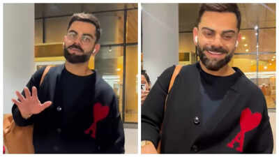 Virat Kohli fans think his Rs 65,000 cardigan is sweet nod to wife Anushka Sharma as he arrives for New Zealand ODI – WATCH﻿﻿ |