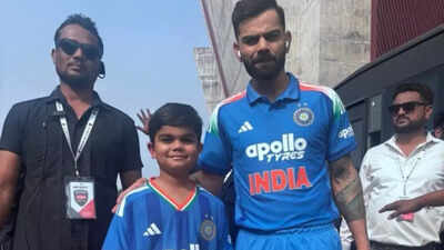 Virat Kohli calls his lookalike ‘Chota Cheeku’; boy floored by cricketer’s sweet gesture – WATCH |