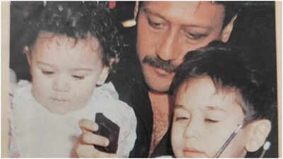 Ayesha Shroff drops unseen family pics on Jackie Shroff’s birthday, calls him ‘Best Father’ | Hindi Movie News