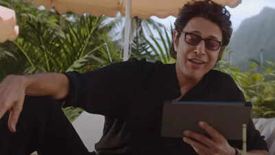 ‘Jurassic Park’ trio Sam Neil, Laura Dern, and Jeff Goldblum reunite for Super Bowl commercial – WATCH |