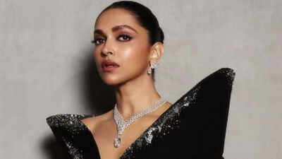 Deepika Padukone bewitches in black at a Dubai event – Pics |