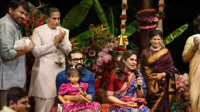 Chiranjeevi shares FIRST PICTURE of Ram Charan and Upasana Kamineni’s twin babies; Shiva Ram and Anveera Devi’s names EXPLAINED | Telugu Movie News