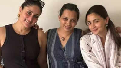 Kareena Kapoor Khan and Alia Bhatt savor Maharashtrian lunch at Rujuta Diwekar’s home: ‘Post pithla bhakri pose’ |