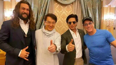 Jason Momoa showers praise on Shah Rukh Khan, calls him a true gentleman: ‘He’s extremely handsome’ | Hindi Movie News