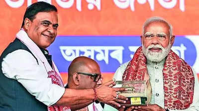 PM Modi lands on North-East’s 1st highway airstrip in Assam | India News