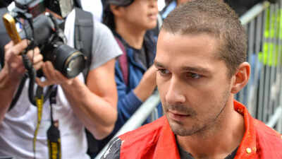 Shia LaBeouf keeps it low-key with burger and fries after jail release for allegedly punching a bar employee |
