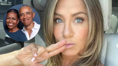 ‘I know Michelle more than him’: Throwback to Jennifer Aniston laughing off bizarre Barack Obama dating rumors |
