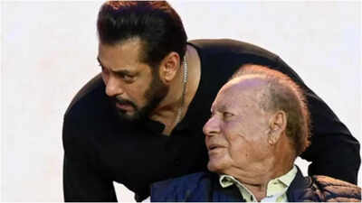 Salman Khan visits father Salim Khan in hospital, urges doctors to maintain privacy | Hindi Movie News