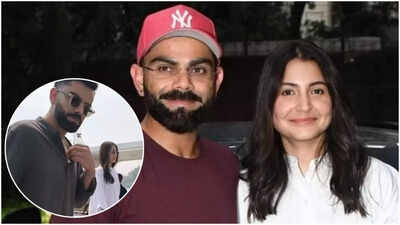 Virat Kohli, Anushka Sharma return to Mumbai, SPOTTED at Gateway of India |