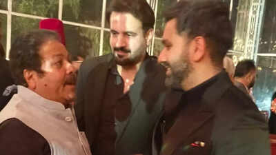 Shikhar Dhawan marries Sophie Shine: Rajeev Shukla, Rohit Sharma and Irfan Pathan attend grand wedding – PICS |