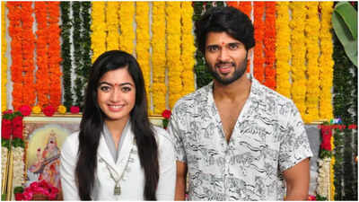 Vijay Deverakonda’s mother gifts heirloom bangles to Rashmika Mandanna as per tradition at the sangeet ceremony – Report | Telugu Movie News
