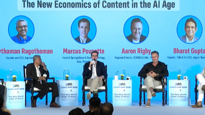 DNPA Conclave 2026: Global leaders assess AI impact, discuss future of digital news | India News