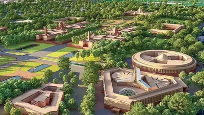 Land use changed for nearly 101 acres in Central Vista area | India News