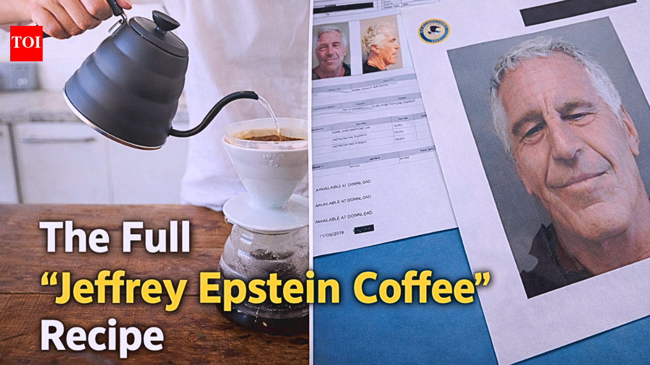 DOJ files reveal exactly how Jeffrey Epstein makes his coffee, full step-by-step guide inside |