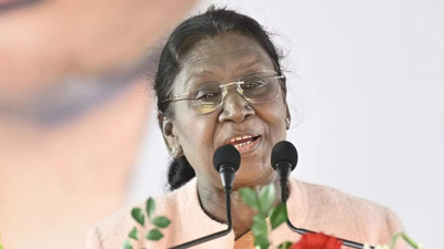 Inaugurating centenary celebrations, President Droupadi Murmu hails ‘Ol Chiki’ script as a powerful symbol of Santhali identity | India News