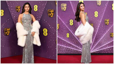 Alia Bhatt channels Marilyn Monroe at first BAFTAs appearance; says Rekha inspires her beauty | Hindi Movie News
