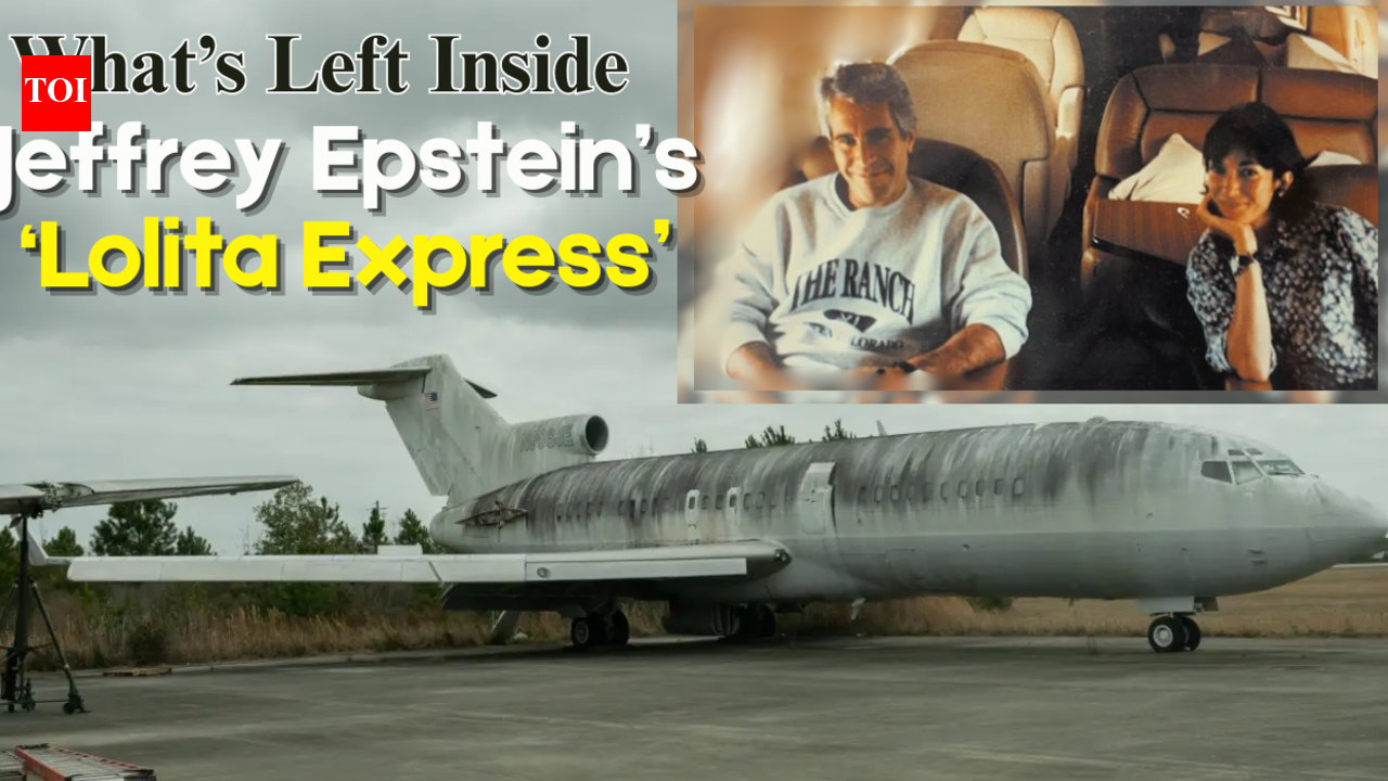Abandoned and decaying: What’s left inside Jeffrey Epstein’s ‘Lolita Express’ after years grounded? | World News