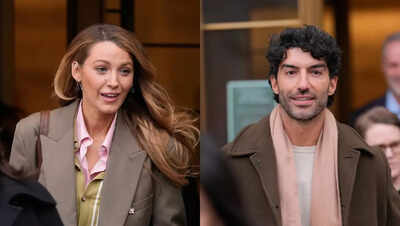 Blake Lively and Justin Baldoni TWIN in green and pink for settlement talks; netizens SLAM Ryan Reynolds for absence in court |