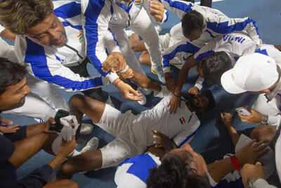 Davis Cup thriller: Dhakshineswar Suresh stuns Dutch star in the 5th rubber as India upset World No. 6 team | Tennis News