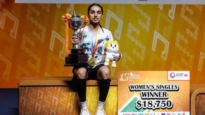 Devika Sihag wins Thailand Masters, becomes third Indian woman to claim Super 300 title | Badminton News