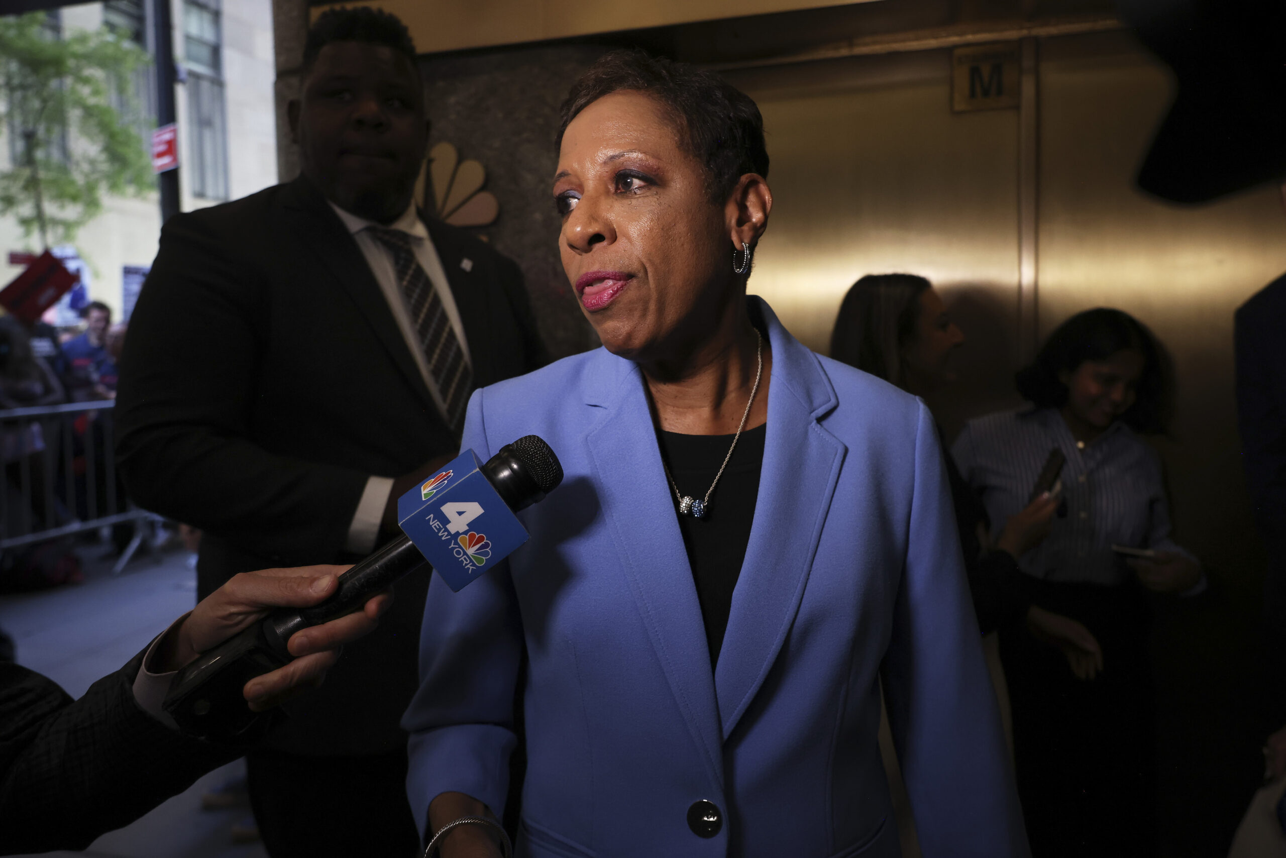 New York’s Kathy Hochul forms first women-led ticket, selecting Adrienne Adams as her running mate