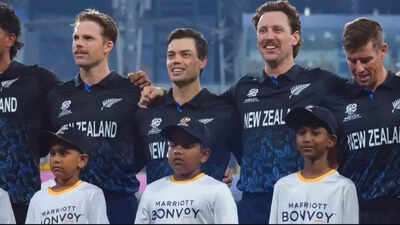 Anthem blunder in Colombo! New Zealand players left laughing before ENG vs NZ clash – Watch | Cricket News