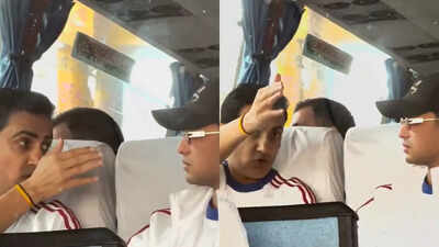 Gautam Gambhir in serious chat with out-of-form Abhishek Sharma in team bus – WATCH | Cricket News