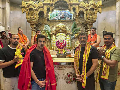 Gautam Gambhir visits Siddhivinayak, seeks blessings ahead of India’s T20 World Cup title defence | Cricket News