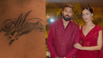 Hardik Pandya inks heartfelt Valentine’s Day ‘M’ tattoo for girlfriend Mahieka – Watch | Off the field News
