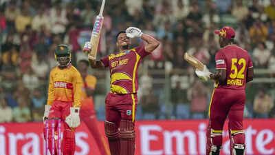 West Indies smash second-highest T20 World Cup total; check full list | Cricket News