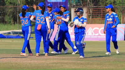 Tejal Hasabnis stars as India A beat Bangladesh A by 46 runs to lift Women’s Asia Cup Rising Stars 2026 title | Cricket News