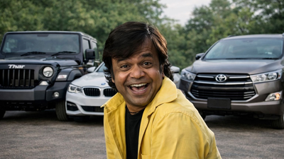Inside Rajpal Yadav’s car collection: BMW, Mahindra Thar and more