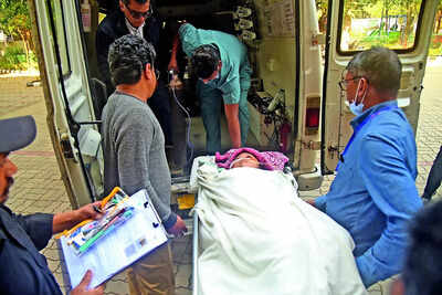 Just off ventilator, gritty teen turns up for boards | India News