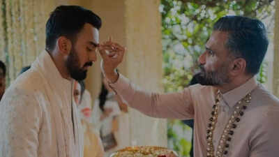 Suniel Shetty says he doesn’t watch cricket matches when KL Rahul is playing: ‘He’s my child, I get anxious’ | Hindi Movie News