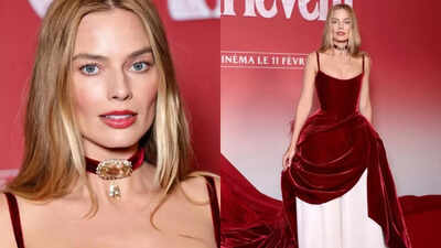 Margot Robbie stuns in 100 carat diamonds at ‘Wuthering Heights’ Paris premiere after Taj Mahal necklace controversy |