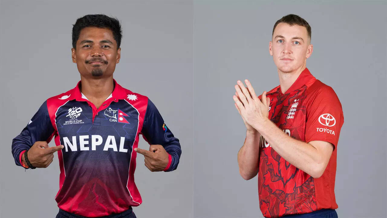 England 0/0 in 0.0 Overs | England vs Nepal Live Score, T20 World Cup 2026: England captain Harry Brook wins toss, opts to bat vs Nepal