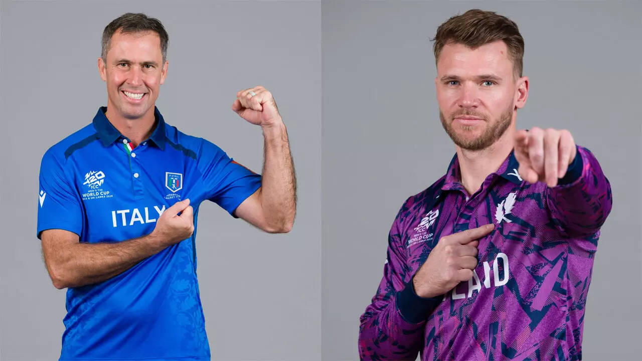 Scotland 12/0 in 1.4 Overs | Scotland vs Italy Live Score, T20 World Cup 2026: Italy win toss, opt to field vs Scotland