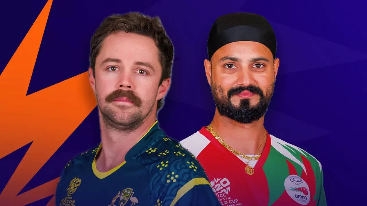 Oman 0/0 in 0.0 Overs | Australia vs Oman Live Score, T20 World Cup 2026: Australia look to avoid Oman upset after World Cup exit