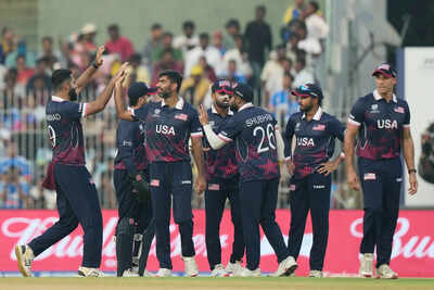 T20 World Cup: USA keep Super 8 hopes alive with 31-run win over Namibia | Cricket News