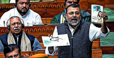 Nishikant takes a page out of Rahul’s book to attack Congress | India News