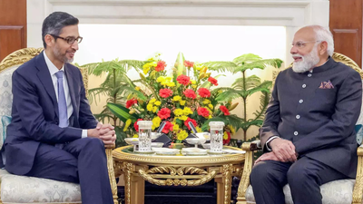 India AI Impact Summit: PM Modi meets Google CEO Sundar Pichai | India News