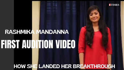 Rashmika Mandanna: Rashmika Mandanna: From a nervous 19-year-old to a national sensation: Rashmika Mandanna’s first audition video; How she landed her breakthrough |