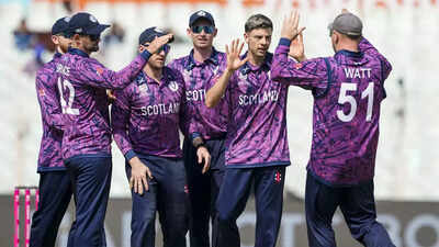 Scotland crash Italy’s T20 World Cup party with emphatic win | Cricket News