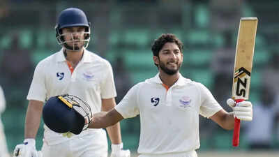 Ranji Trophy final: Shubham Pundir’s century, Yawer Hassan’s 88 put J&K in command vs Karnataka | Cricket News