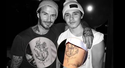 Brooklyn Beckham removes ‘Dad’ arm tattoo dedicated to David Beckham amid public fallout |