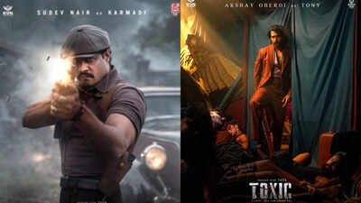 Toxic Movie: Toxic: Akshay Oberoi as Tony and Sudev Nair as Karmadi add swag to the world of Yash’s film; FIRST LOOK OUT |
