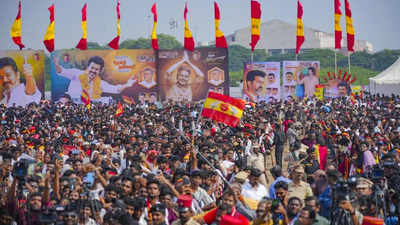 Second death reported at Vijay’s rally; man consumes poison near venue | India News